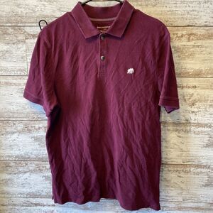 Banana Replied Maroon Polo Shirt Size Medium